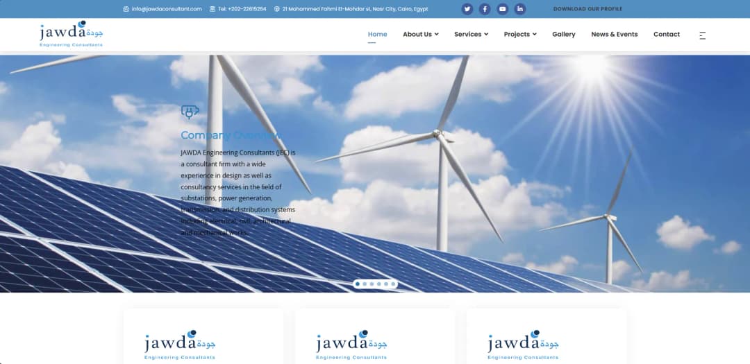 jawdaconsultant Project cover image